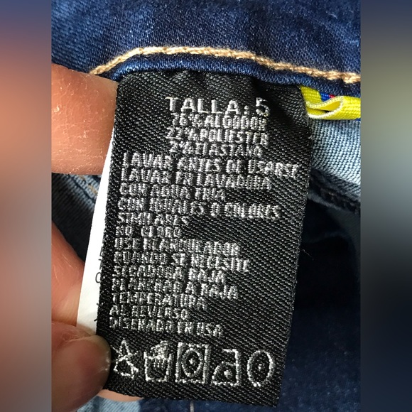 Mitzi Michel Gold hard wear rings and openings on each side of legs SZ 5 Junior - Picture 9 of 12